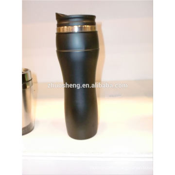 2015 new product personalized double wall coffee mug stainless steel flask travel tumbler